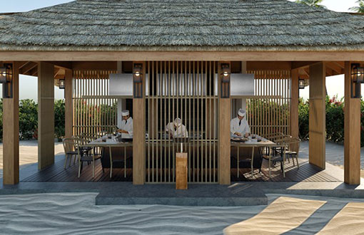 Teppanyaki Table For Pergola