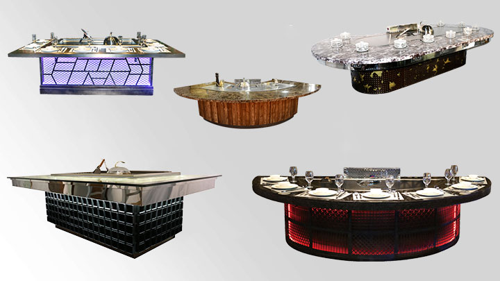 Teppanyaki Table For Restaurant